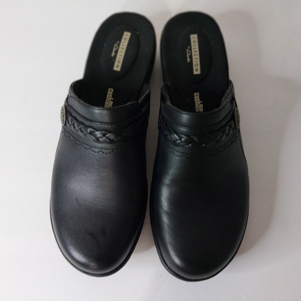 By CLARKS Collection Soft Cushion Black Women's Shoes Size 8M Women's